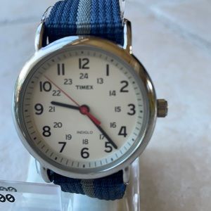 Timex Men's large face watch with Indiglo night light